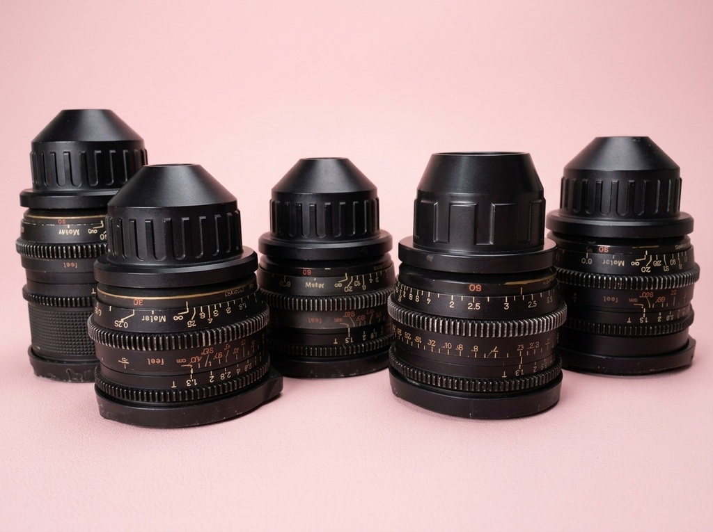 Carl Zeiss High Speed T1.3 5 lens set 