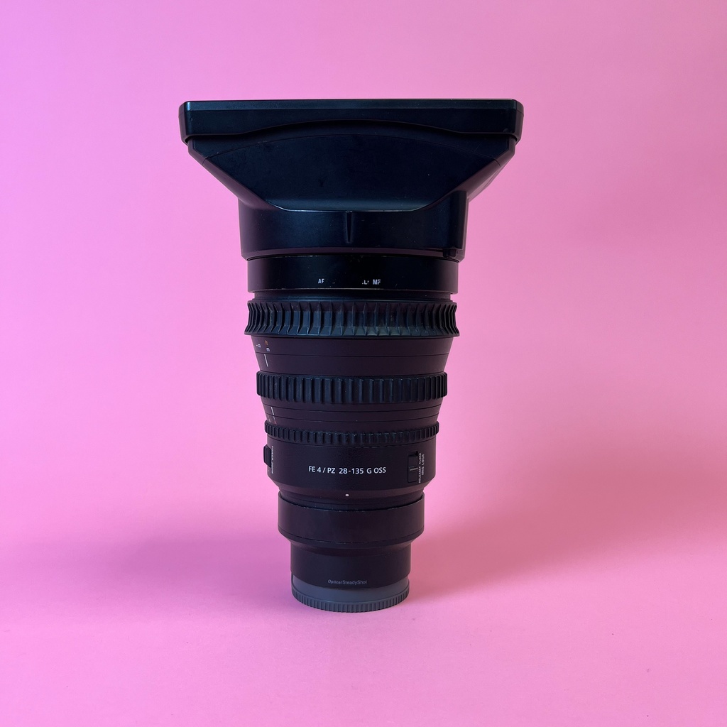 Sony E PZ 18-110mm F/4 G OSS zoom lens 