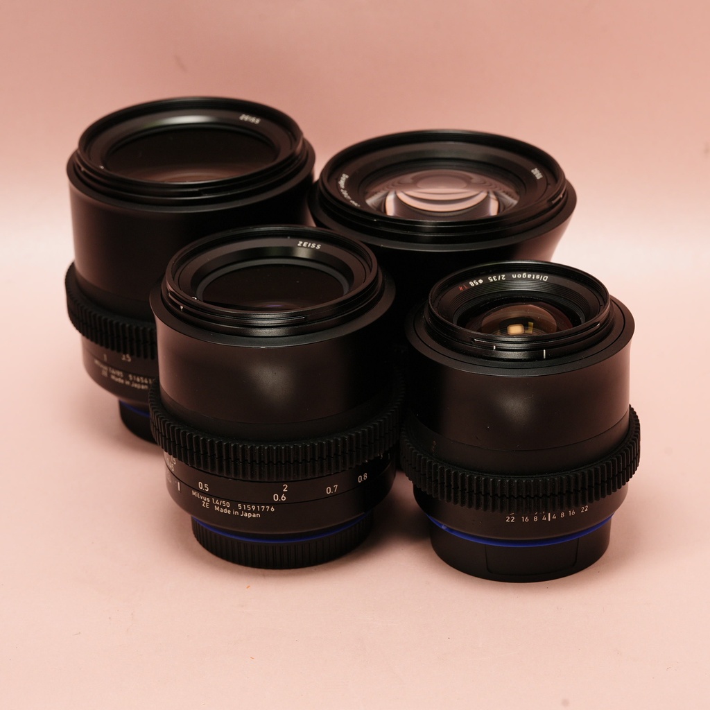Zeiss Milvus Lens set of 4 Lens
