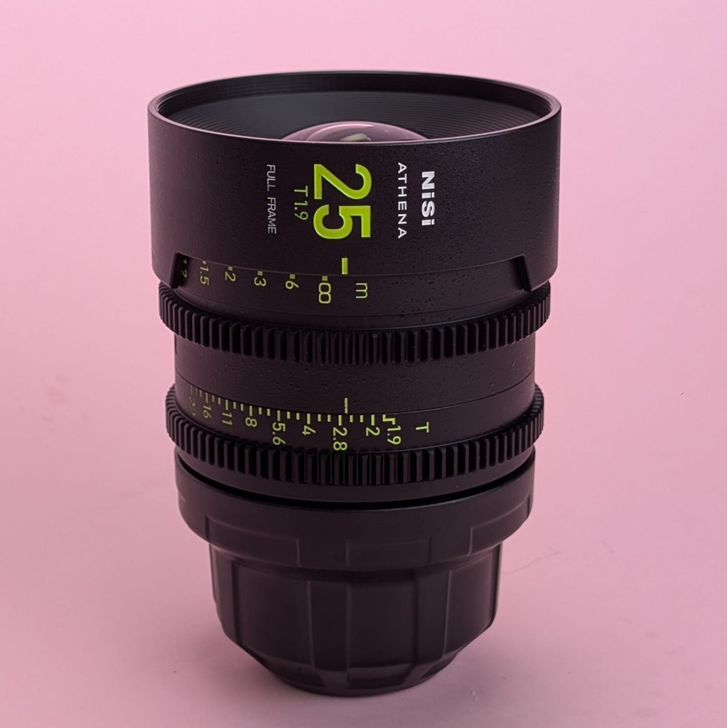 NiSi ATHENA PRIME 25mm T1.9 Full-Frame Lens (PL Mount) 