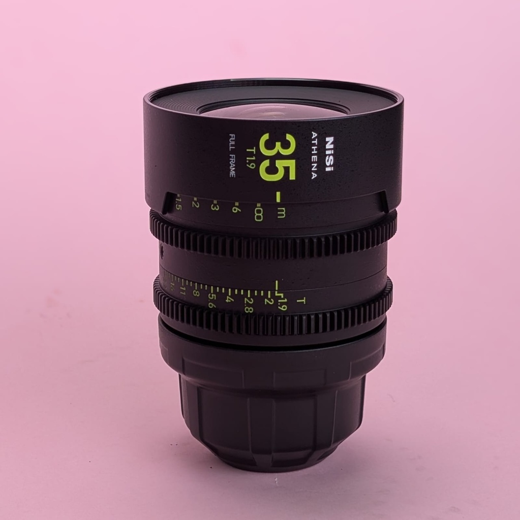 NiSi ATHENA PRIME 35mm T1.9 Full-Frame Lens (PL Mount) 