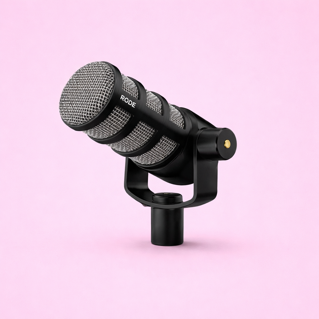 RODE PodMic Dynamic Podcasting Microphone (Black)