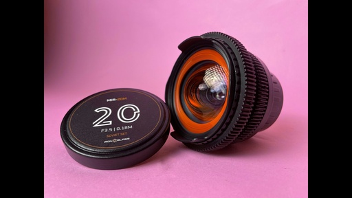 Ironglass Cinemod 20mm Mir 20m f\3.5 PL lens