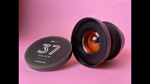 Ironglass Cinemod 37mm Mir 1V f\2.8 PL lens