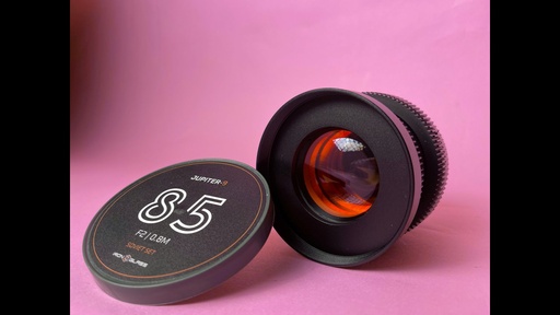 Ironglass Cinemod 85mm Jupiter 9 f\2. PL lens
