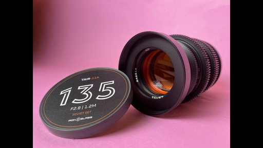 Ironglass Cinemod 135mm Tair-11A f\2.8 PL lens
