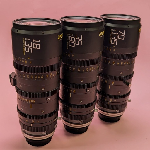 DZOFilm Catta Zoom FF 3 lens set  E-Mount 