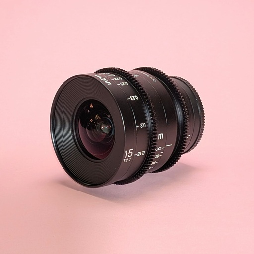 Venus Optics Laowa 15mm T/2.1 Zero-D Lens Sony E 