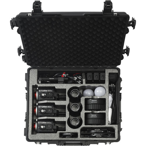 Aputure Storm 80c LED Monolight 3-Light Kit