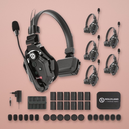 Hollyland Solidcom C1 6 person intercom system