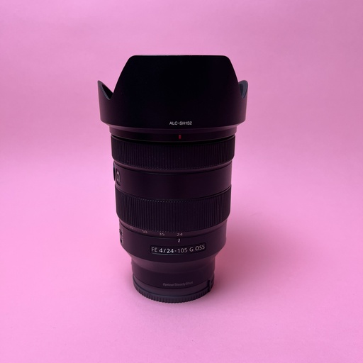 Sony FE 24-105mm f/4 G OSS zoom lens