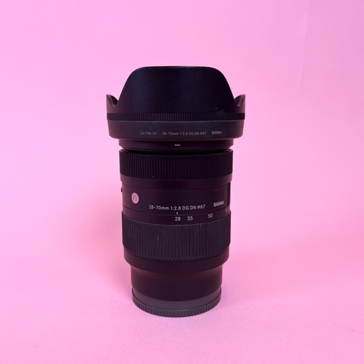 Sigma DG DN C 28-70mm F2.8  E mount prime lens